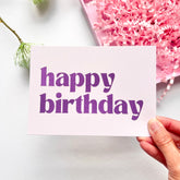 Happy Birthday